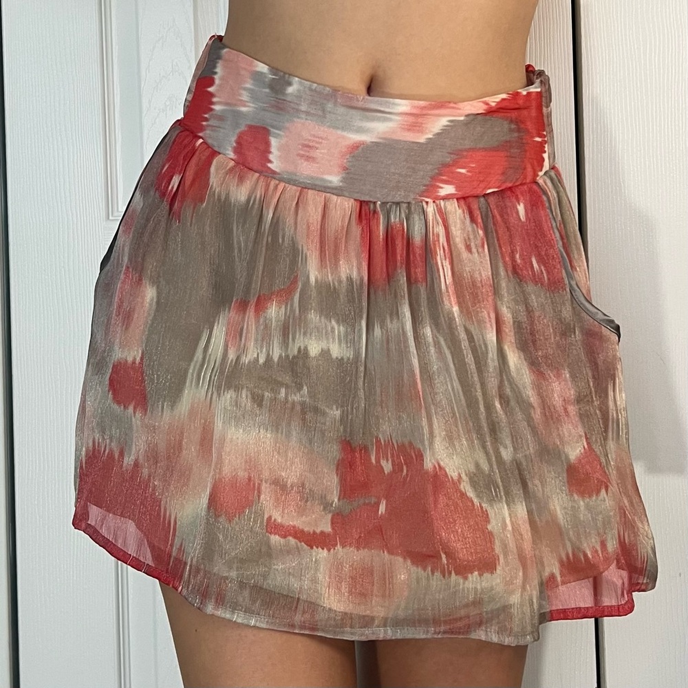 Charlotte Russe Patterned Skirt